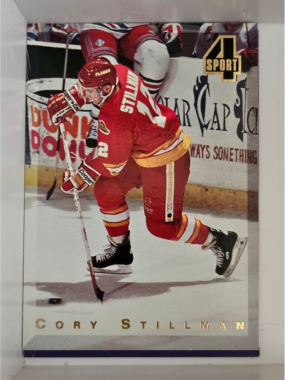 CORY STILLMAN 1994 Classic 4 Sport #144 Rookie Calgary Flames - NHL Hockey